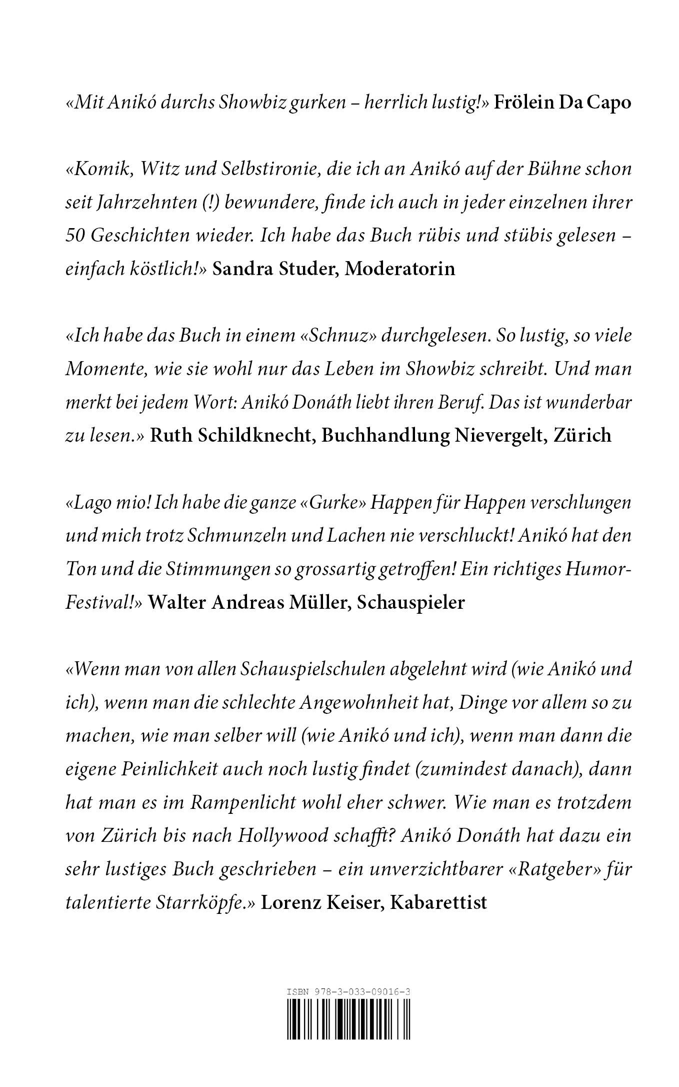 Rückseitencover Ich, die Gurke