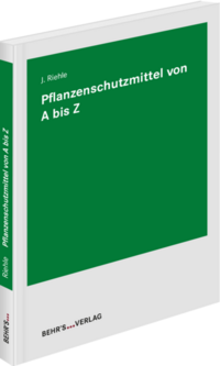 Vorderes Coverbild Pflanzenschutzmittel von A bis Z