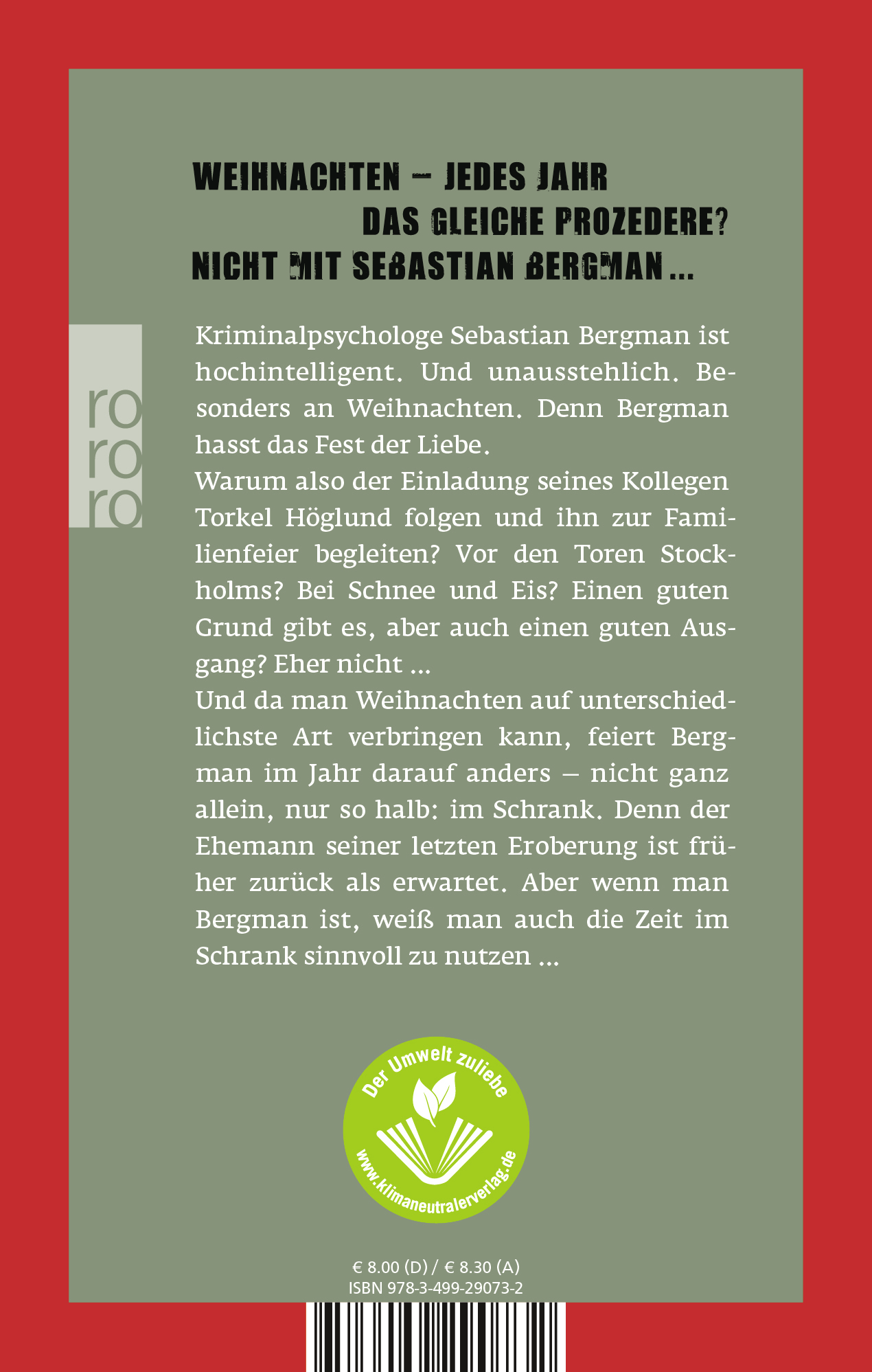 Rückseitencover Feste feiern wie sie fallen & Im Schrank