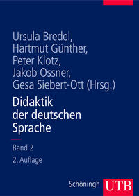 Vorderes Coverbild Didaktik der deutschen Sprache - Band 2