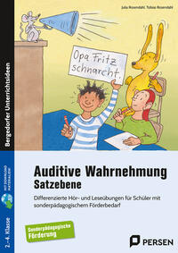 Vorderes Coverbild Auditive Wahrnehmung - Satzebene