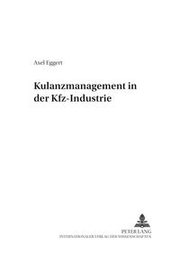 Vorderes Coverbild Kulanzmanagement in der Kfz-Industrie