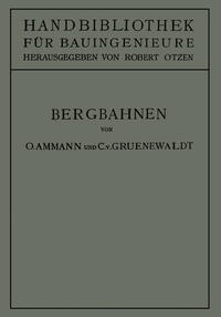 Vorderes Coverbild Bergbahnen
