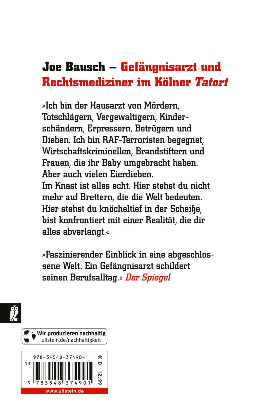 Rückseitencover Knast