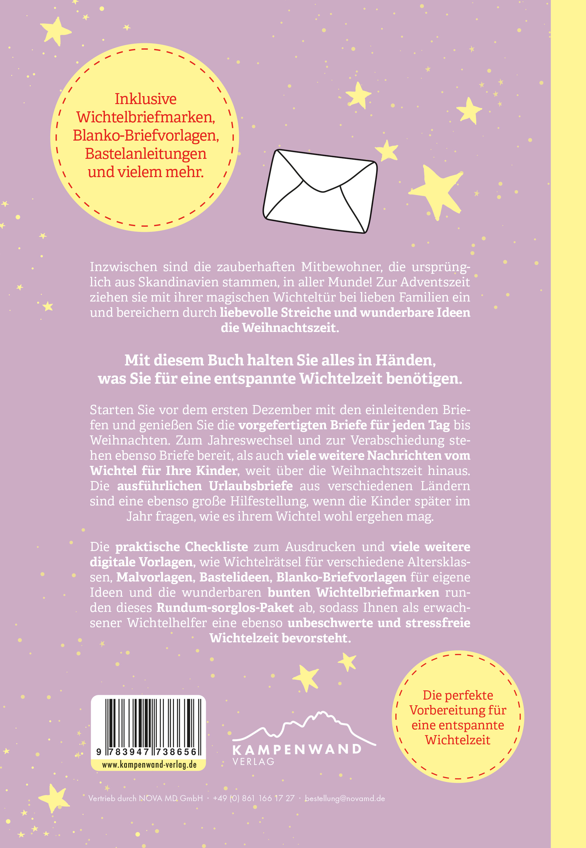 Rückseitencover Magische Wichtelpost