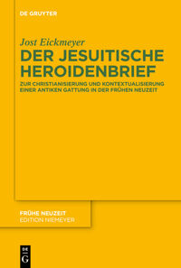 Vorderes Coverbild Der jesuitische Heroidenbrief