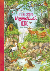 Vorderes Coverbild Mein großes Wimmelbuch Tiere