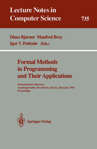 Vorderes Coverbild Formal Methods in Programming and Their Applications
