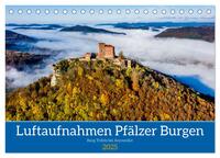 Vorderes Coverbild Luftaufnahmen Pfälzer Burgen (Tischkalender 2025 DIN A5 quer), CALVENDO Monatskalender