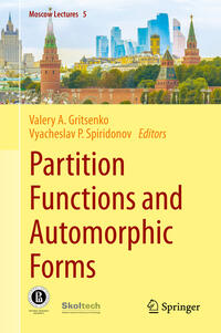 Vorderes Coverbild Partition Functions and Automorphic Forms
