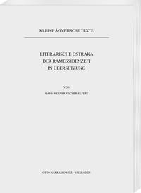 Vorderes Coverbild Literarische Ostraka der Ramessidenzeit in Übersetzung