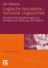 Vorderes Coverbild Ungleiche Netzwerke - Vernetzte Ungleichheit