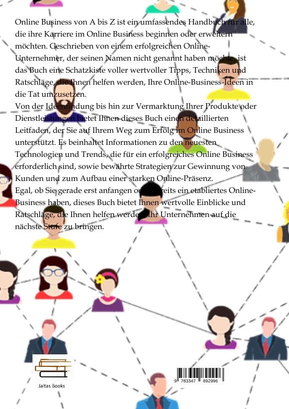 Rückseitencover Online Business von A bis Z