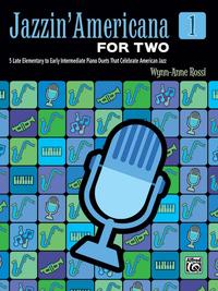 Vorderes Coverbild Jazzin' Americana for Two Book 1