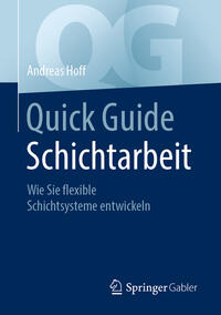 Vorderes Coverbild Quick Guide Schichtarbeit