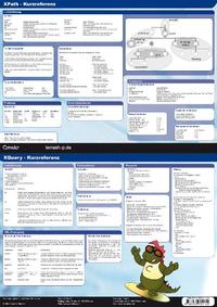 Vorderes Coverbild XPath & XQuery Referenz - Befehlskarte (DIN A4, laminiert)