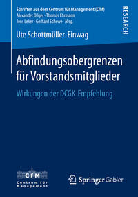 Vorderes Coverbild Abfindungsobergrenzen für Vorstandsmitglieder