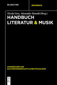 Vorderes Coverbild Handbuch Literatur & Musik