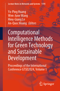 Vorderes Coverbild Computational Intelligence Methods for Green Technology and Sustainable Development