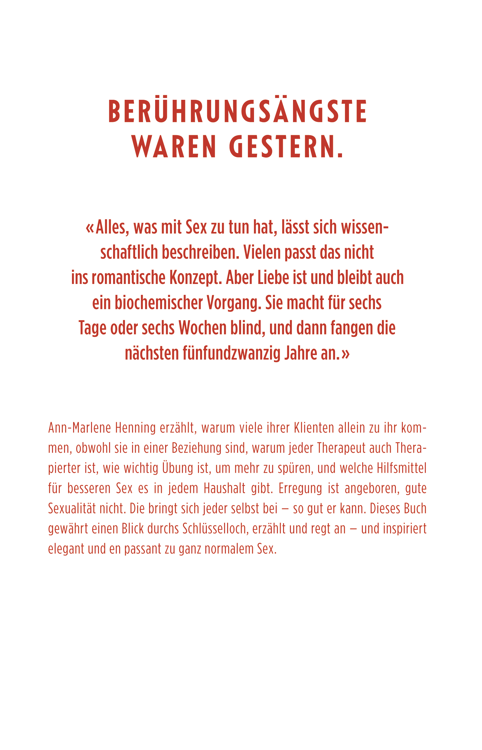 Rückseitencover Liebespraxis
