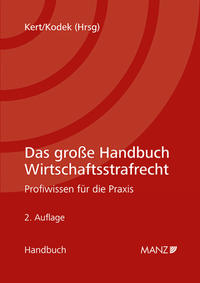 Vorderes Coverbild Das große Handbuch Wirtschaftsstrafrecht