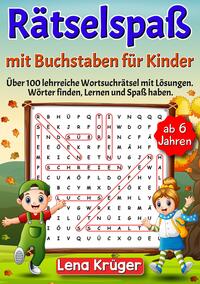 Vorderes Coverbild Rätselspaß mit Buchstaben für Kinder ab 6 Jahren