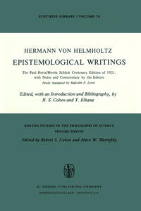 Vorderes Coverbild Epistemological Writings
