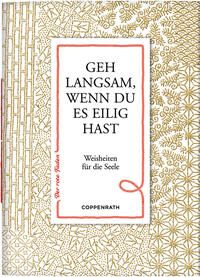 Vorderes Coverbild Geh langsam, wenn du es eilig hast