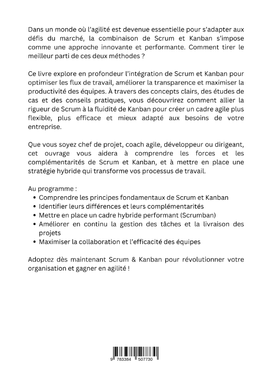 Rückseitencover Scrum & Kanban: La synergie parfaite