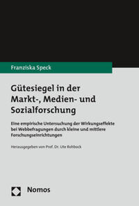 Vorderes Coverbild Gütesiegel in der Markt-, Medien- und Sozialforschung
