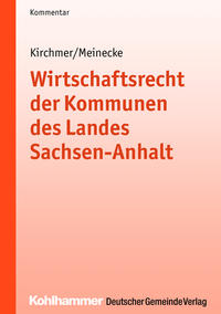 Vorderes Coverbild Wirtschaftsrecht der Kommunen des Landes Sachsen-Anhalt