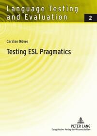 Vorderes Coverbild Testing ESL Pragmatics