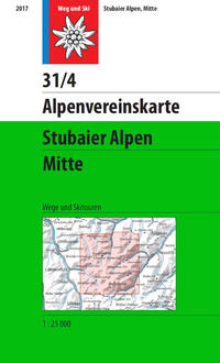 Vorderes Coverbild Stubaier Alpen, Mitte