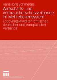 Vorderes Coverbild Wirtschafts- und Verbraucherschutzverbände im Mehrebenensystem