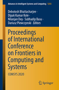 Vorderes Coverbild Proceedings of International Conference on Frontiers in Computing and Systems
