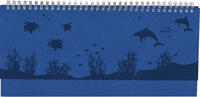 Vorderes Coverbild Alpha Edition - Tisch-Querkalender Nature Line Ocean 2025, Notizkalender, 29,7x13,5cm, Kalender mit 112 Seiten, Notizbereich, Jahresübersichten, Ferientermine und internationales Kalendarium