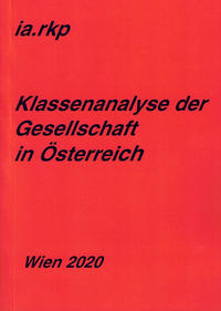 Vorderes Coverbild Klassenanalyse der Gesellschaft in Österreich