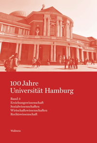 Vorderes Coverbild 100 Jahre Universität Hamburg