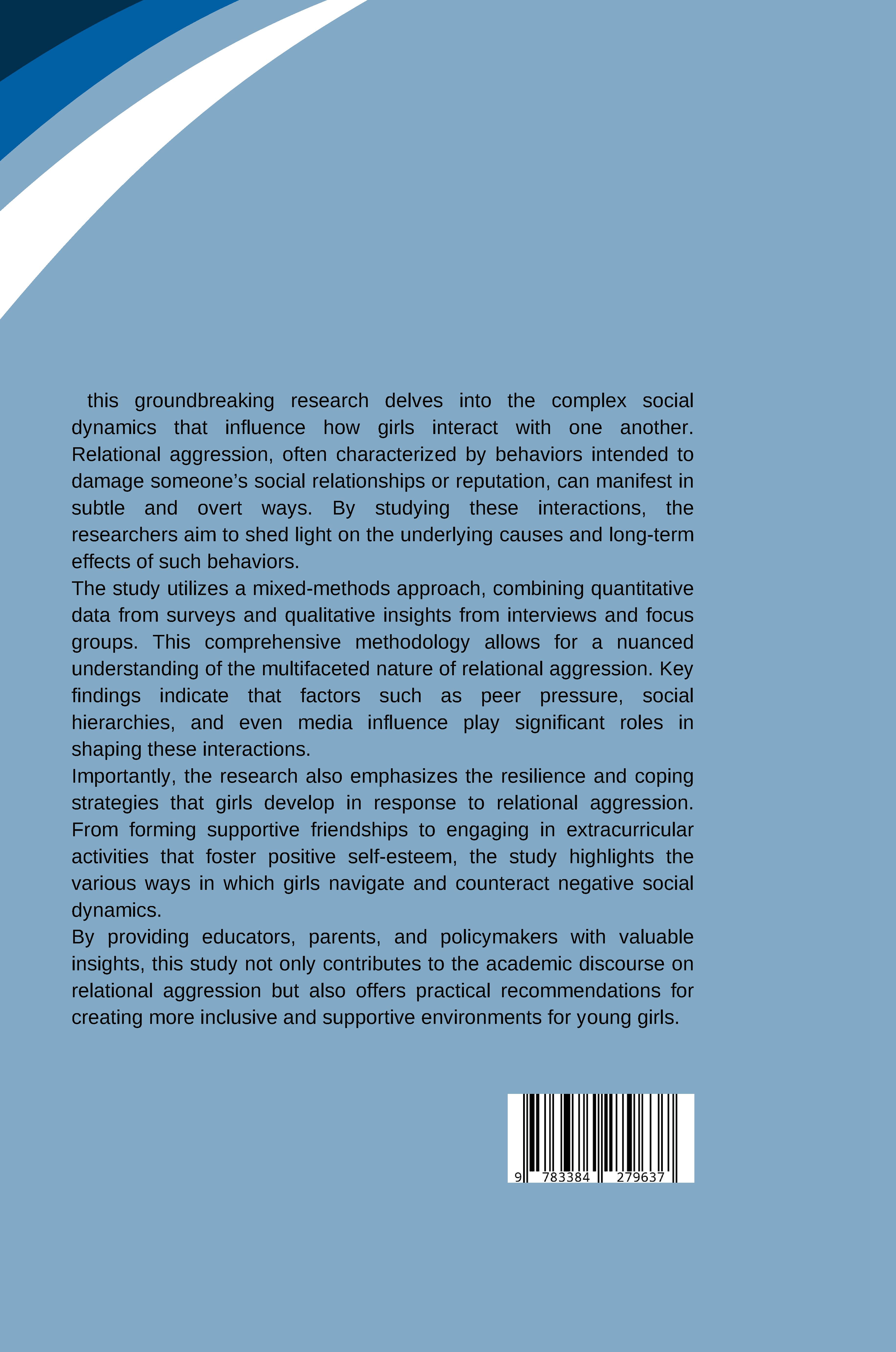 Rückseitencover The Hidden Weapon: Understanding Relational Aggression in Adolescence