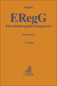 Vorderes Coverbild Eisenbahnregulierungsgesetz. ERegG