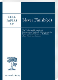 Vorderes Coverbild Never Finish(ed)
