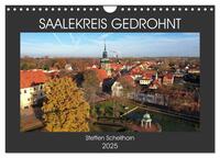 Vorderes Coverbild SAALEKREIS GEDROHNT (Wandkalender 2025 DIN A4 quer), CALVENDO Monatskalender