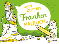 Vorderes Coverbild Mein kleines Franken-Malbuch