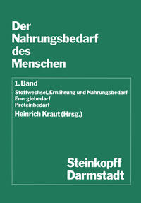 Vorderes Coverbild Der Nahrungsbedarf des Menschen