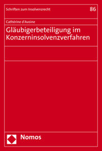 Vorderes Coverbild Gläubigerbeteiligung im Konzerninsolvenzverfahren