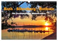 Vorderes Coverbild Roth - Allersberg - Rothsee - Die Ferienregion in Mittelfranken (Wandkalender 2026 DIN A3 quer), CALVENDO Monatskalender