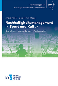Vorderes Coverbild Nachhaltigkeitsmanagement in Sport und Kultur