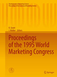 Vorderes Coverbild Proceedings of the 1995 World Marketing Congress
