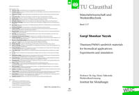 Vorderes Coverbild Titanium/PMMA sandwich materials for biomedical applications: Experiments and simulation