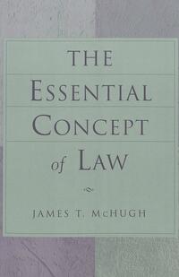 Vorderes Coverbild The Essential Concept of Law